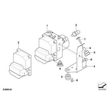 Support agregat hydraulique