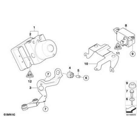 Support agregat hydraulique