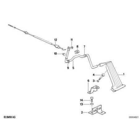 Câble d'accélérateur