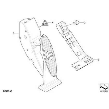 Module de pedale d'accelerateur, bv auto