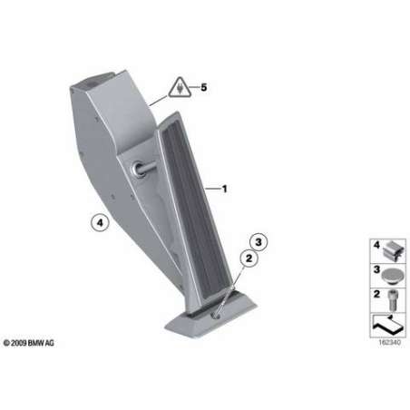 Module de pedale d'accelerateur, bv auto