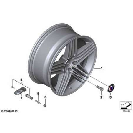 Module pour roue électronique RDC 433MHZ