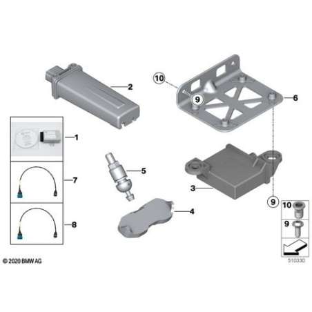 Cable-adaptateur pour fil d'antenne