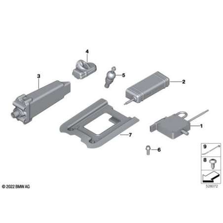 Support de boîtier électronique RDC