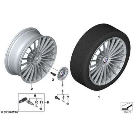 Module pour roue électronique RDC 433MHZ