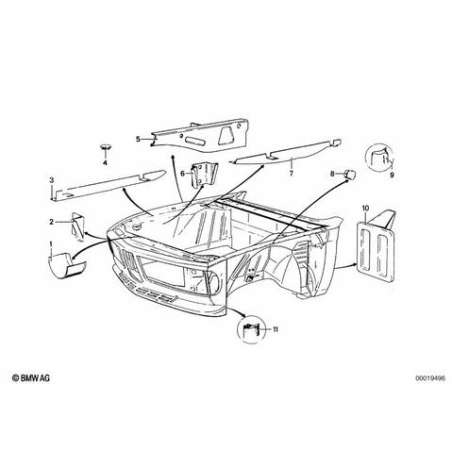 Support de reservoir de lave-glace