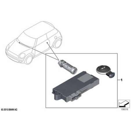 Jeu verrouill.uniform av.CAS cde (code)