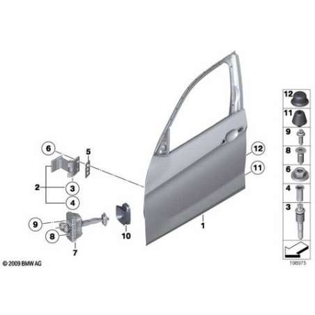 Porte avant gauche