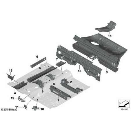 Extension de longeron moteur arrière