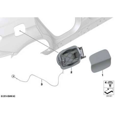 Bande de tirage de commande de secours