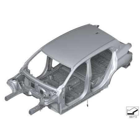 Ossature carrosserie avec no. châssis