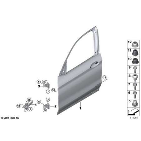 Porte avant gauche