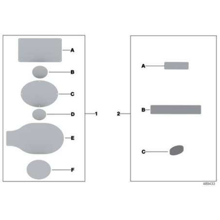 Jeu de joints tôle de fermeture