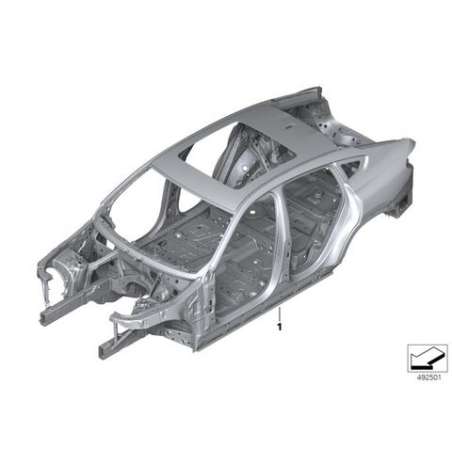 Ossature carrosserie avec no. châssis