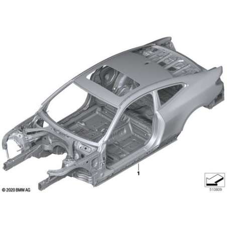 Ossature carrosserie sans no. châssis