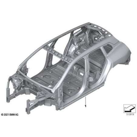 Ossature carrosserie sans no. châssis