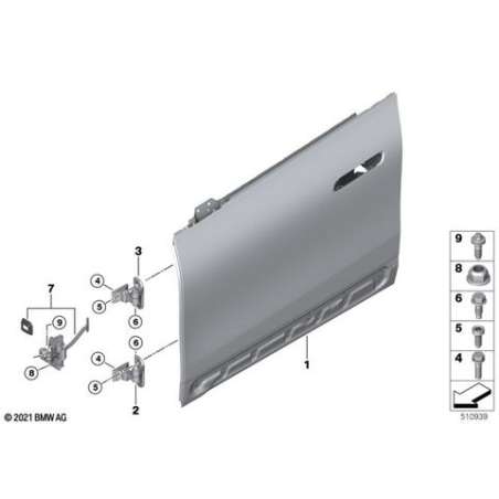 Porte avant gauche