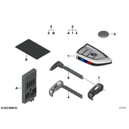 Télécommande radio M Sport