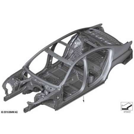 Ossature carrosserie sans no. châssis