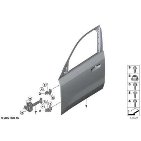 Porte avant gauche