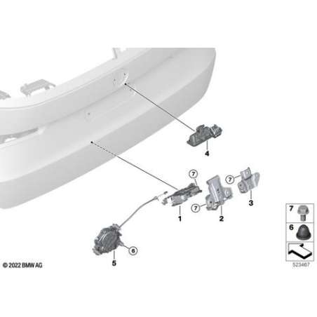 Entraîn.fermeture assist.portes Soft Cl.