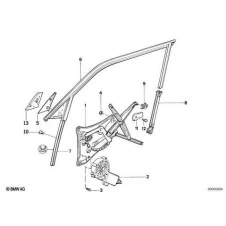 Ecran interieur droite