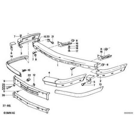 Moulure de protection gauche