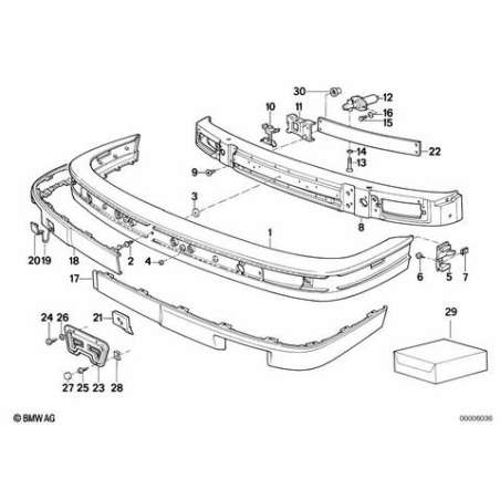 Moulure de protection gauche