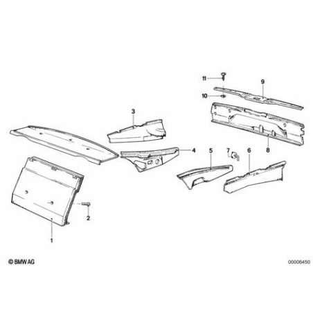 Ecran support revetement d.L.part.arrie.