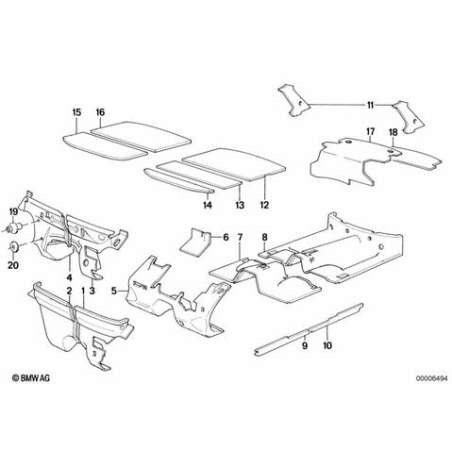 Insonorisation de compartiment moteur D