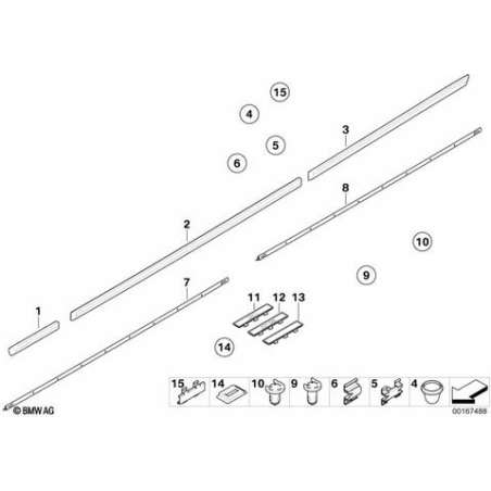 Moulure protect.,porte,cche d fond AV g.