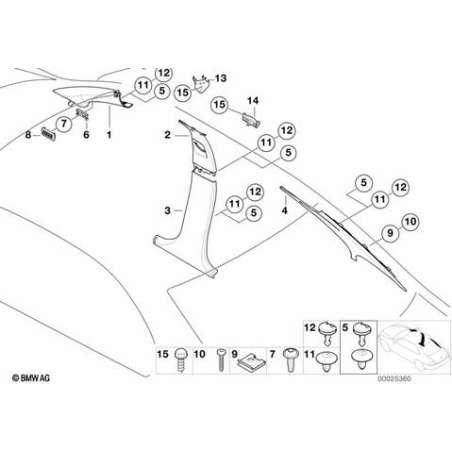 Clapet de cache d'auvent ITS