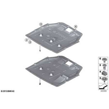 Protection de compartiment moteur