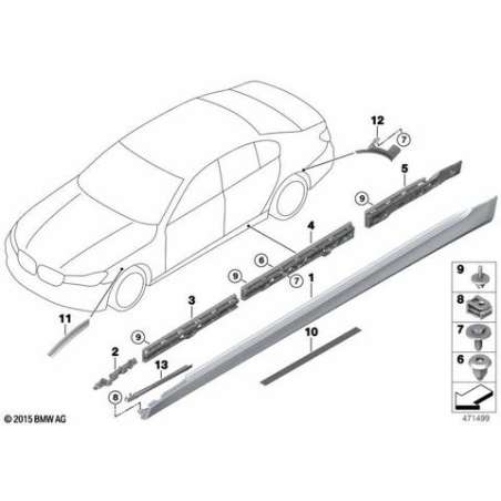 baguette fixation bas caisse milieu dr