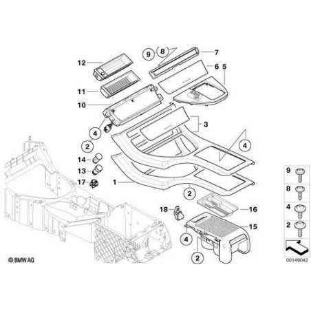 Element p cendrier