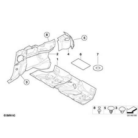 Insonorisation plancher arrière