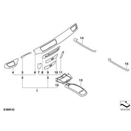 Support multifonct. bois console médiane