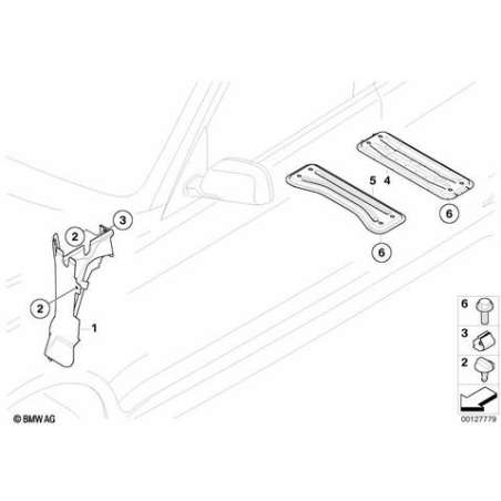 Paroi de séparation compartim.-moteur g.