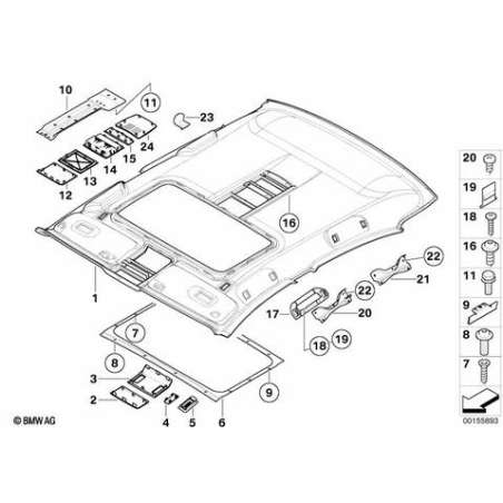 Insert console arrière