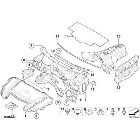 Insonorisation capot moteur