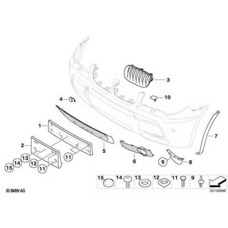 Grille centrale