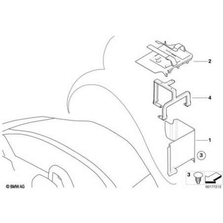 Etrier de protection batterie