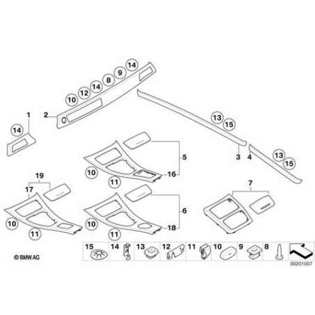 Cache tableau de bord peuplier gauche