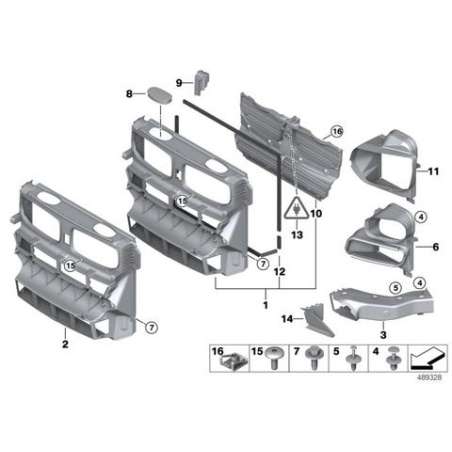 Conduit refroidisseur huile moteur AvG