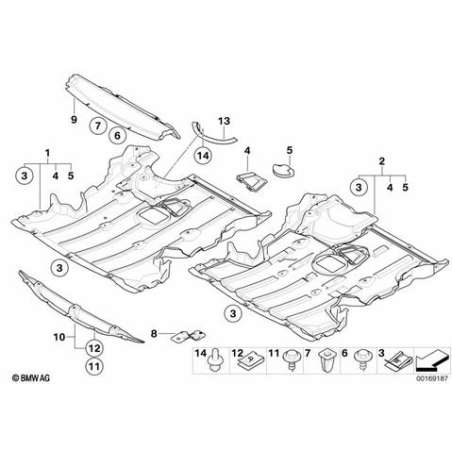 Protection de compartiment moteur