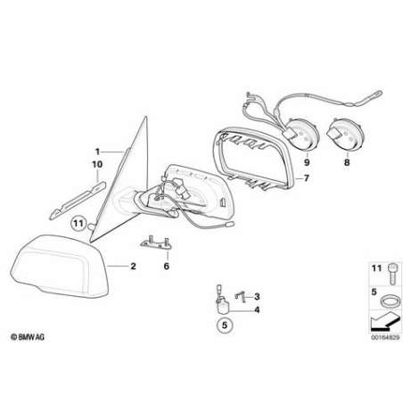 Commande reglable gauche