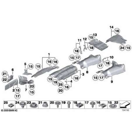 Isolation thermique support de ressort