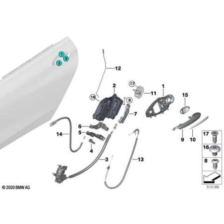 Entraînement Softcloseautomatik arr.gche