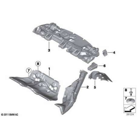 Insonorisation plancher arrière