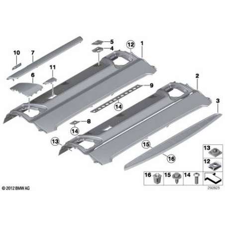 Placage tablette frêne anthracite